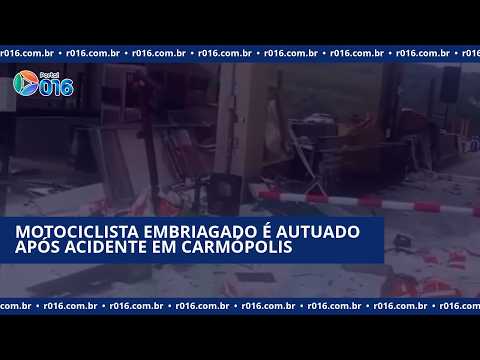 Motorista embriagado é autuado após acidente e fuga em Carmópolis de Minas