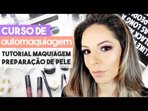 Curso de Automaquiagem GRÁTIS Preparação de Pele