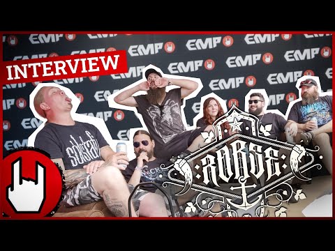 ROBSE Interview EMP Backstage Club Area beim SUMMER BREEZE 2024