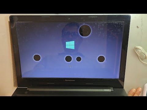 Lenovo G50 Screen black spots | How to replace screen.