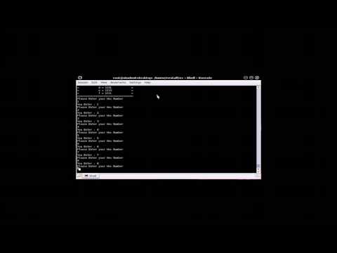 C linux Program send Data