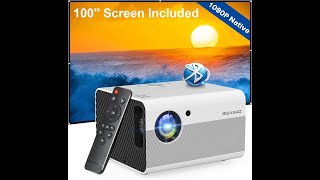 BIGASUO Projector Review, Pros & Cons – Outdoor Projector