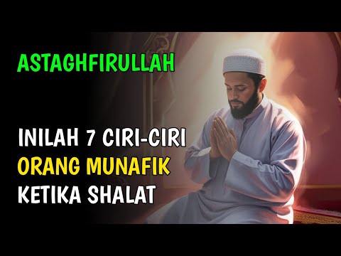 ASTAGHFIRULLAH !!! INILAH 7 CIRI-CIRI SHALATNYA ORANG YANG MUNAFIK