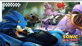 SONIC RACES THROUGH CROSSWORLDS