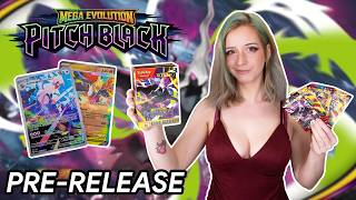 Pokémon TCG: Pitch Black Pre-Release – INSANE Pulls & Early Pack Openings!