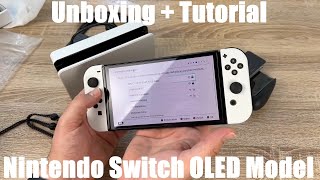 Nintendo Switch OLED with White Joy-Con (045496453435) - відео 1