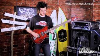 Video thumbnail for Ernie Ball Music Man - 25th Anniversary Model - Demo by Dave Marks by stringsandthingsltd