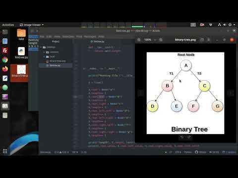 Python 3 Class Based Binary Tree Part 1