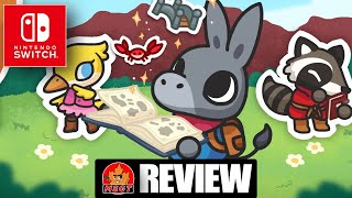 A TINY STICKER TALE Nintendo Switch Review | Cozy Indie Puzzle Adventure Game