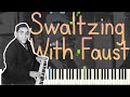 Thomas "Fats" Waller - Swaltzing With Faust 1939 (Harlem Stride Piano Synthesia) [BlueBlackJazz]