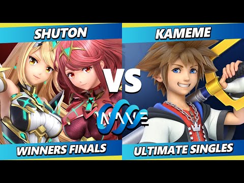 Wave 4 Winners Finals - Kameme (Sora, Mega Man) Vs. Shuton (Pyra Mythra) Smash Ultimate - SSBU
