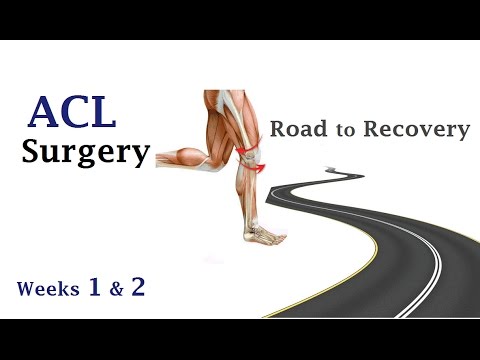 ACL Surgery Recovery : Road to Recovery Weeks 1& 2