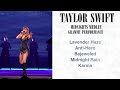 Taylor Swift Grammy S Midnights Medley Concept