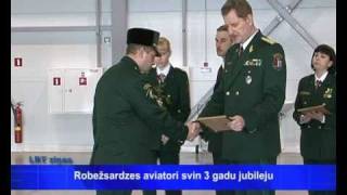 preview picture of video 'Robežsardzes aviatori svin 3 gadu jubileju'