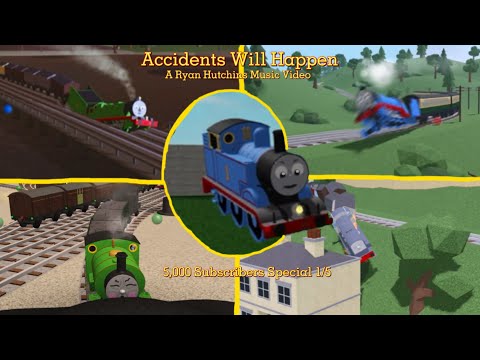 Accidents Happen |A Thomas & Friends Roblox & Merch Music Video (5,000 Subscribers Special 1/5)
