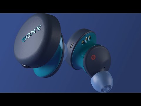 Sony WF-XB700 True Wireless Earbuds with EXTRA BASS (Blue)