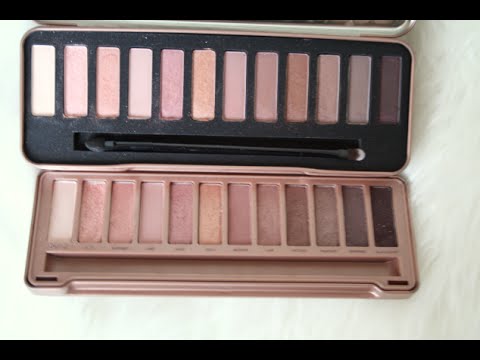 W7 - Urban Decay 'Dupe' Palettes Haul and Review