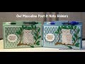 No.409 - Masculine Owl Post It Note Holder - UK Stampin' Up! Independent Demonstrator