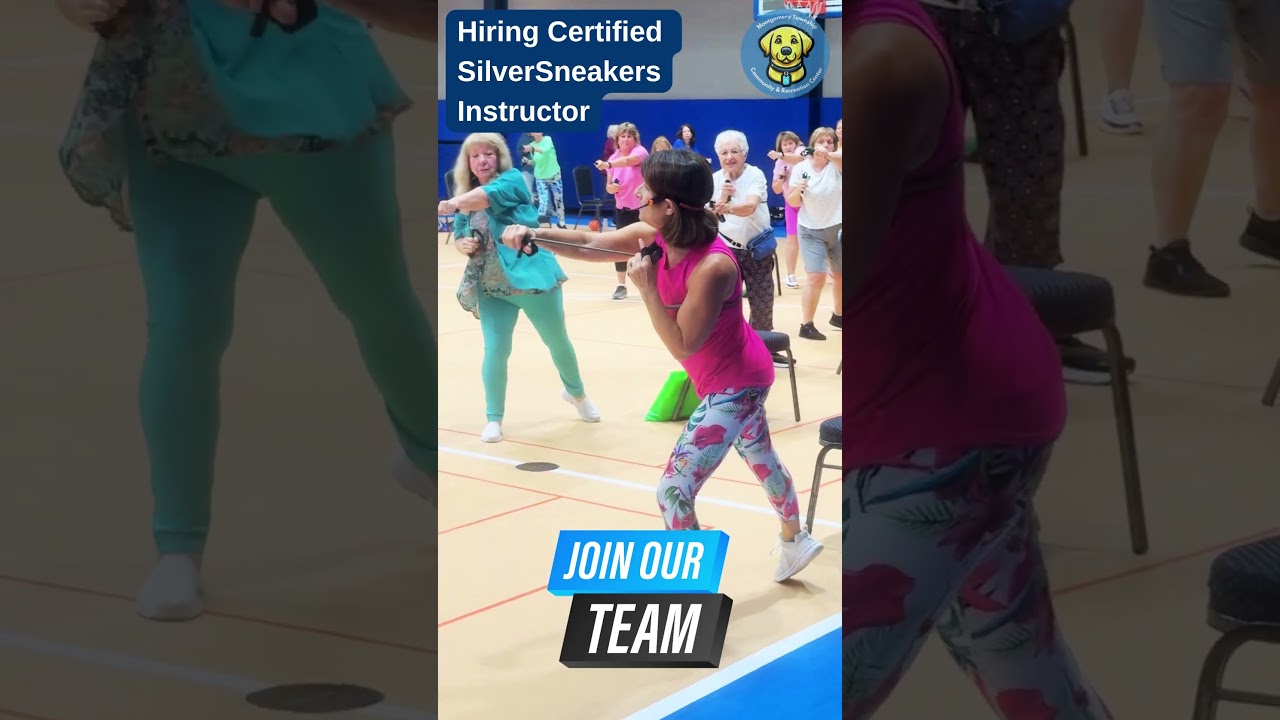 Now Hiring Certified SilverSneakers Instructor! #wearemontgomerytwp #nowhiring