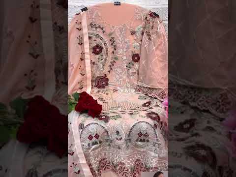 Al Amra Anaya ZF 77 Georgette Wholesale Pakistani Suit – product video thumbnail