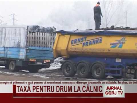 Taxa pentru drum la Calnic