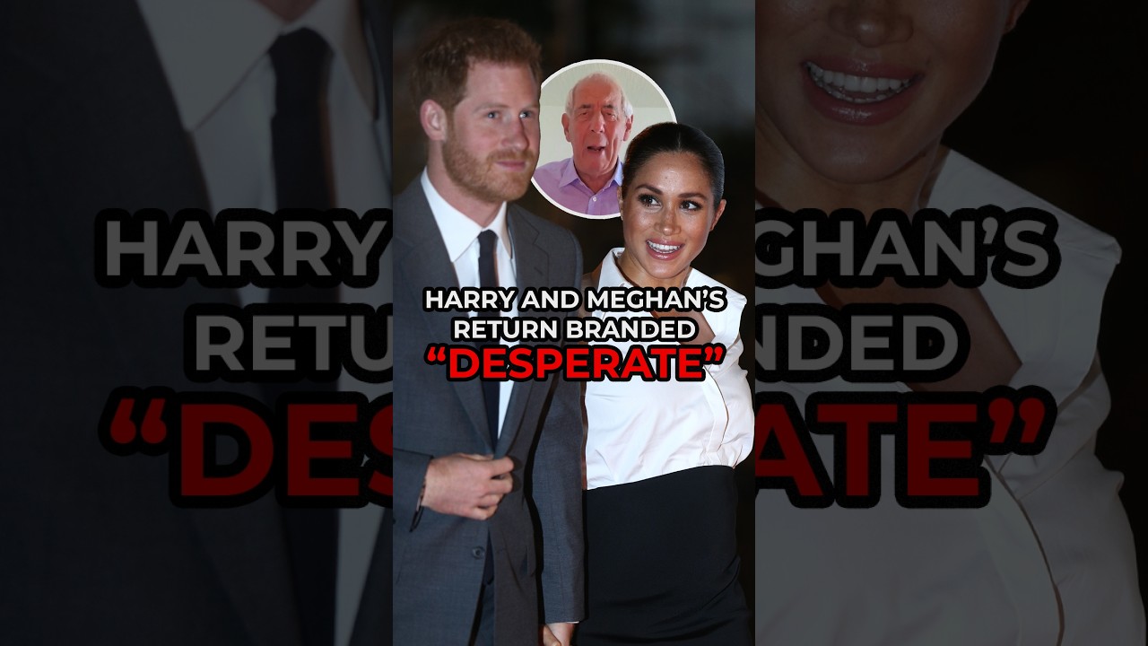 Video: GB News commentator calls Harry and Meghan's UK return 'desperate'