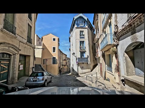 Béziers France 🇫🇷 4K Drive