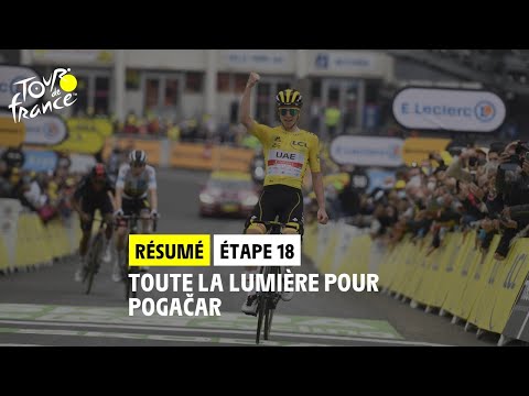 Résumé d'étape - Étape 18 - #TDF2021