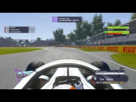 F1® 2019 Canada time trial chasing R2