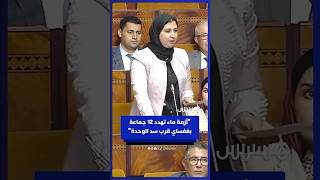 نائبة عن حزب التقدم والاشتراكية: أزمة ماء تهدد 12 جماعة بغفساي قرب سد الوحدة thumbnail
