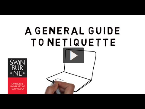 A General Guide to Netiquette