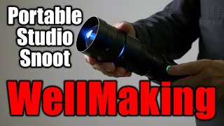 #WELLMAKING 40W LED Photography Studio Snoot With Gobos!