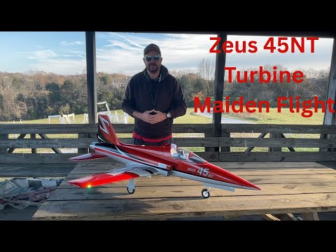 Freewing Zeus 45NT Turbine Ready ARF Plus : Maiden Flight