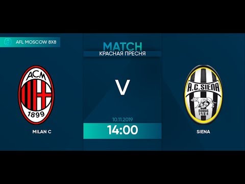 AFL19. Italy. Serie D. Day 19. Milan C - Siena