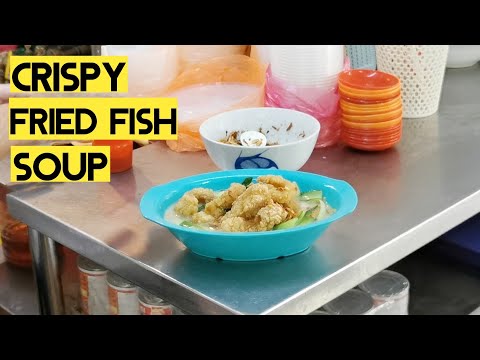 BEST Fried Fish Soup Noodle - Jason's Fish Soup | Singapore Street Food