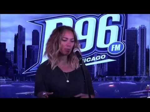 Leona Lewis On The Blue Shield Performance Stage