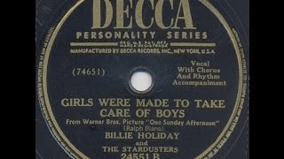 Billie Holiday / Girls Were Made To Take Care Of Boys