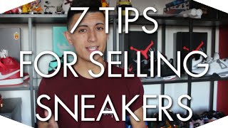 TIPS FOR RESELLING  SNEAKERS