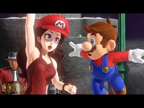 Super Mario Odyssey - All Endings + Secret Final Boss & 999 Moons Reward