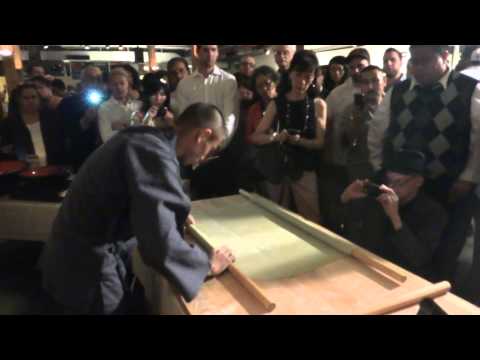 Making Soba Demonstration 2