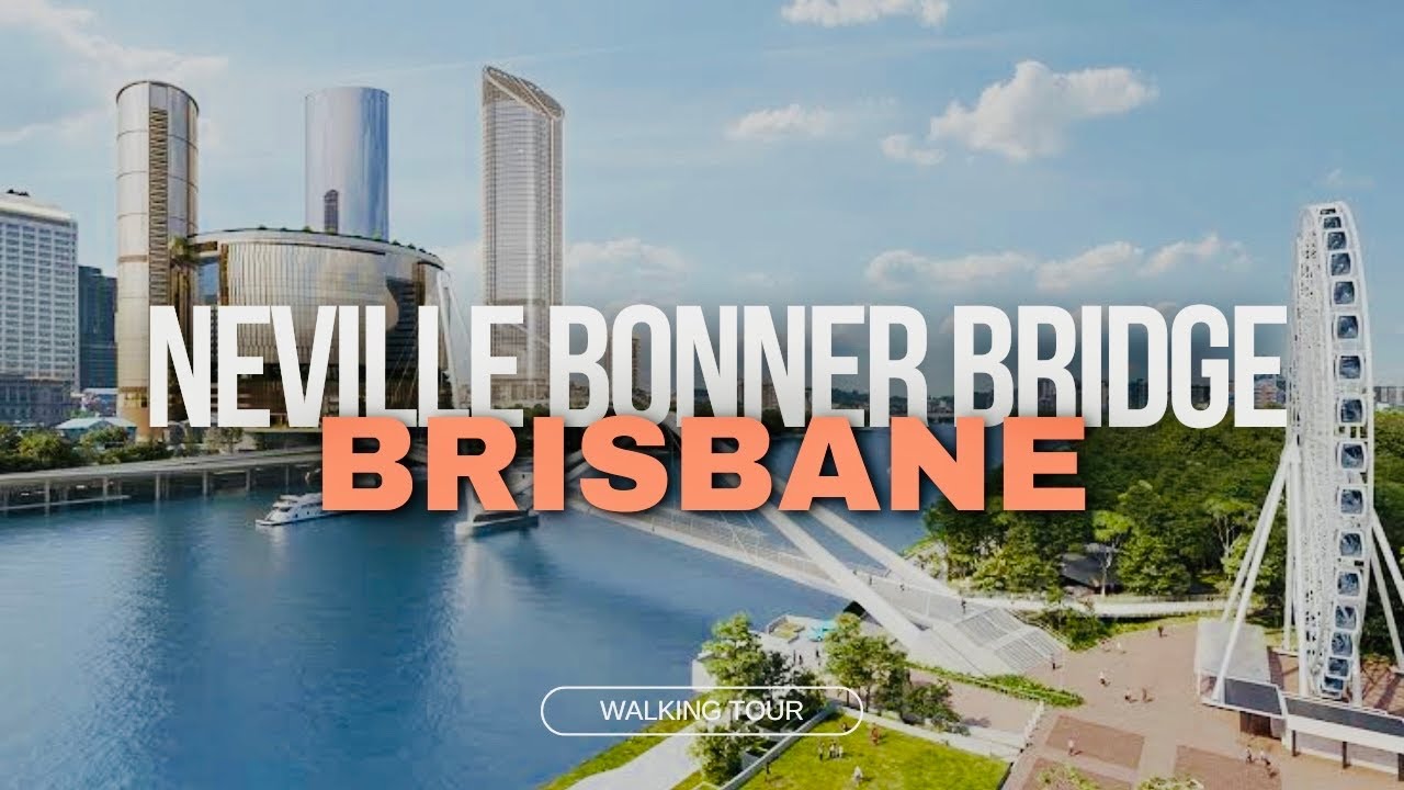 Embark on a digital stroll through Neville Bonner Bridge.