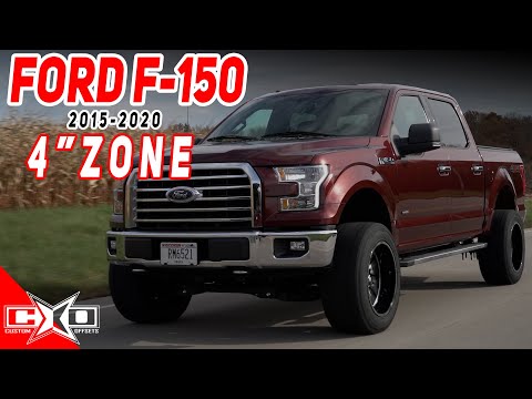 4" Zone Lift Kit 2015-2020 Ford F-150 || Lift and Levels