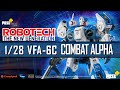 POSE METAL Series ROBOTECH THE NEW GENERATION 1 28 VAF 6C COMBAT ALPHA