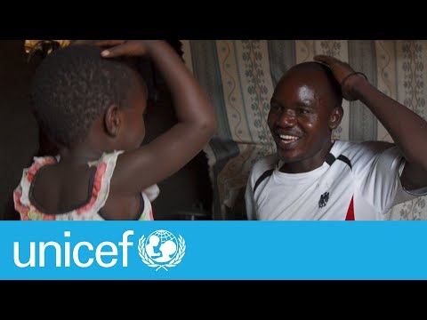 Meet a super dad at a refugee camp I UNICEF