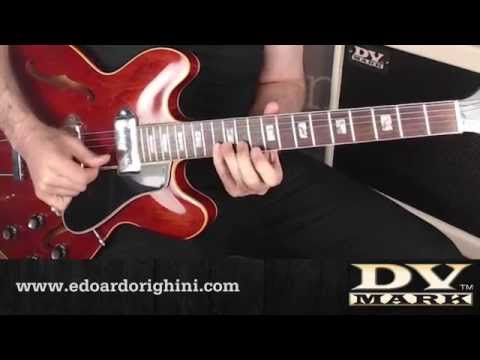 DV Mark artist Edoardo Righini plays "DV JAZZ 12" combo and "Guitar Tube Marker"