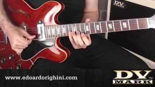 Video thumbnail for DV Mark artist Edoardo Righini plays "DV JAZZ 12" combo and "Guitar Tube Marker" by DV Mark