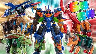 やっぱ6体合体させたいよね！エナジービーストを一気に5体開封してワイルドッキング！！