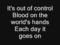 Iron Maiden - Blood On The World's Hands Lyrics