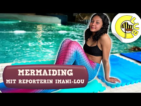 Imani-Lou lernt Schwimmen, wie eine Meerjungfrau 🧜‍♀️🧜‍♂️ | Tigerenten Club