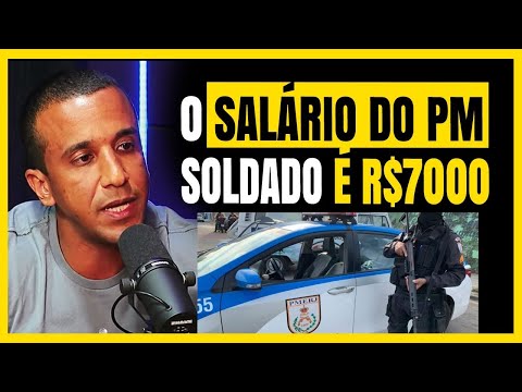 PM REVELA SALÁRIO DA PMERJ, QUEIROZ PODCAST POR ANDREMISSIO QUEIROZ